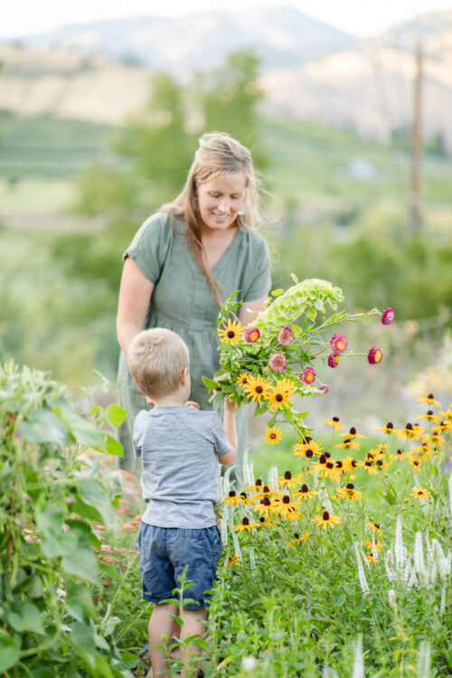 Sunset U Pick and Market Bouquet Design Class